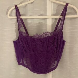Victoria's Secret Purple Lace Bras Intimates Collection